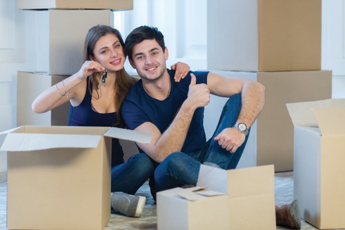 Man and van removals service in Richmond near residential properties