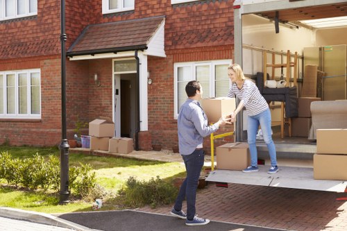 Professional removals team planning a move in Richmond
