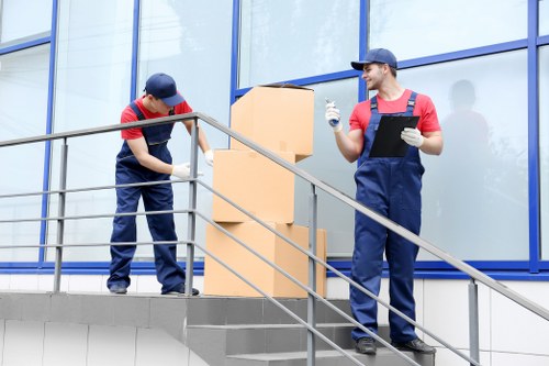Professional removal team planning a move in Richmond