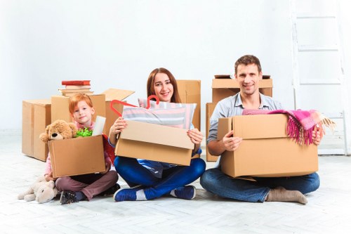 Durable cardboard boxes for home and office moves in Richmond