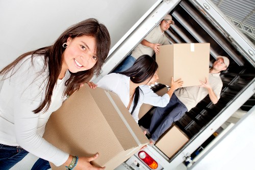 Securely loaded van prepared for a safe removal job