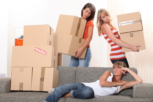 Careful boxing and labeling during packing services in Richmond